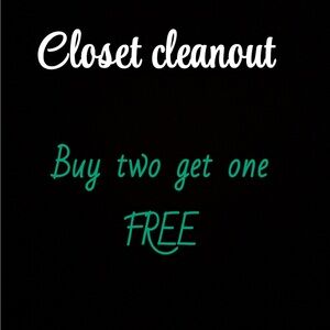 Closet Cleanout Offer